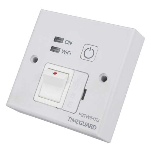 Timeguard 13A DP Wi-Fi Switched Fused Spur White