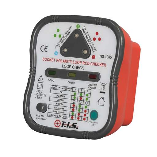 TIS 1005 Socket Loop and RCD Tester