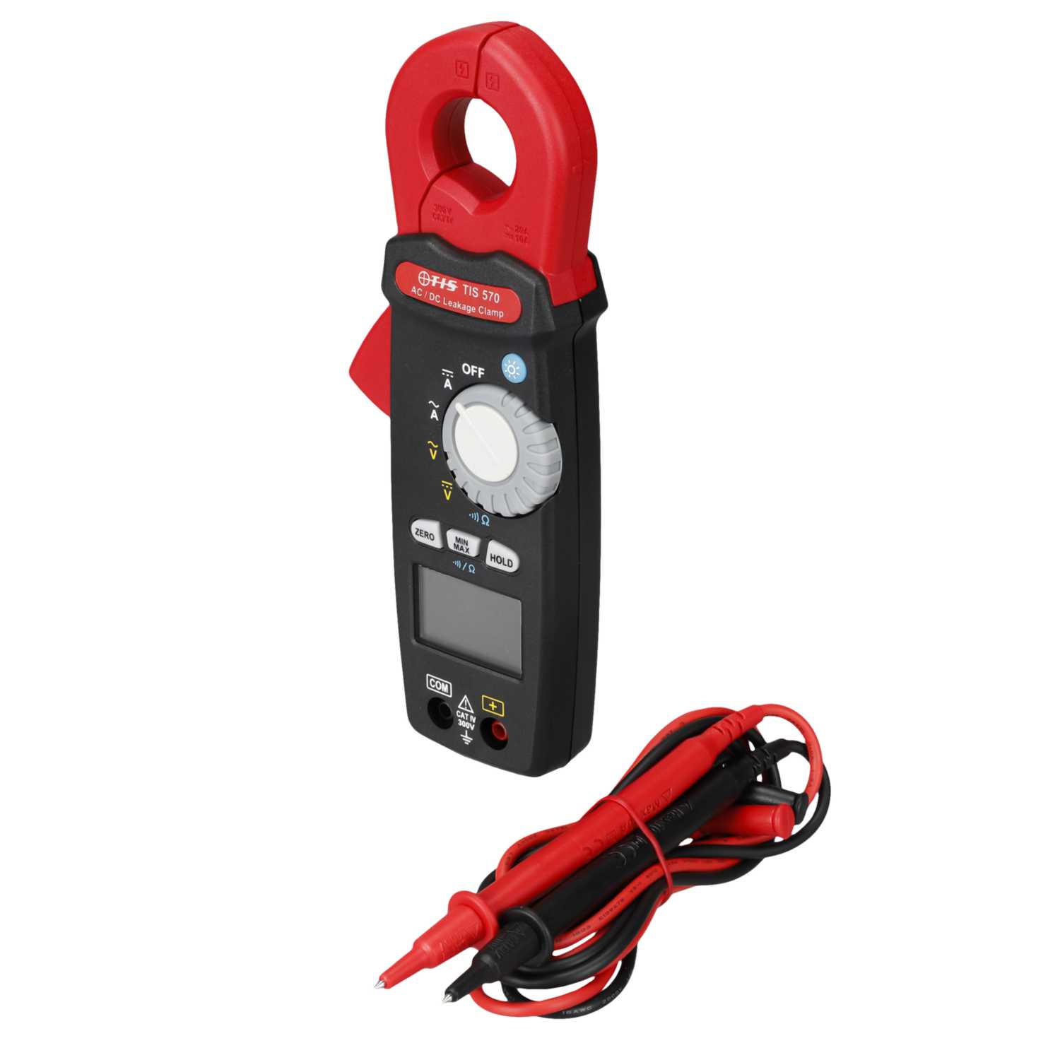 TIS AC / DC TRMS Earth Leakage Clamp Meter (TIS570) CEF