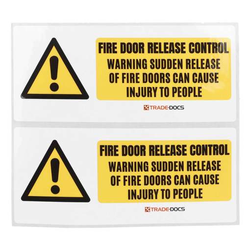 Trade-Docs Fire Alarm Mixed Label Pack