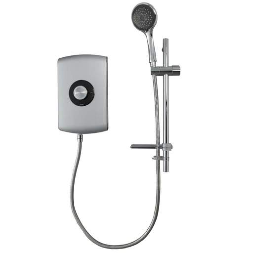 Triton 9.5kW Amore Electric Shower Brushed Steel (ASPAMO9BRSTL) CEF