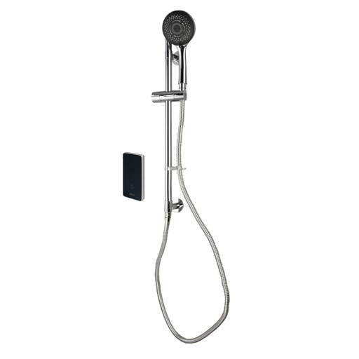 Triton 9kW ENVi® Electric Shower with Inline Wall Fed Shower Kit Silver