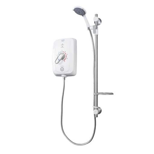 Triton 8.5kW Omnicare Design Digital Shower with Grab Rail