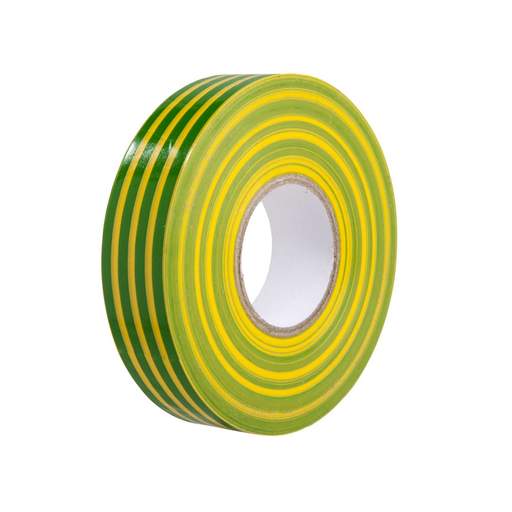 Unicrimp 19mm x 33m PVC Insulation Tape Green / Yellow