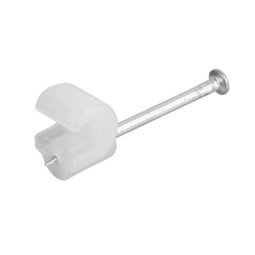 Unicrimp 3 - 5mm Round Clips Clear (Pack of 100)