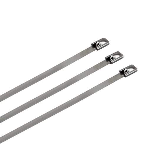 Unicrimp 300mm x 4.6mm Cable Ties Stainless Steel (Pack of 100)