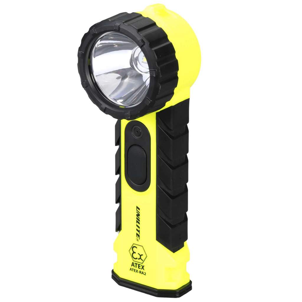 Unilite LED Zone 0 Intrinsically Safe Right Angle Torch (ATEX-RA2