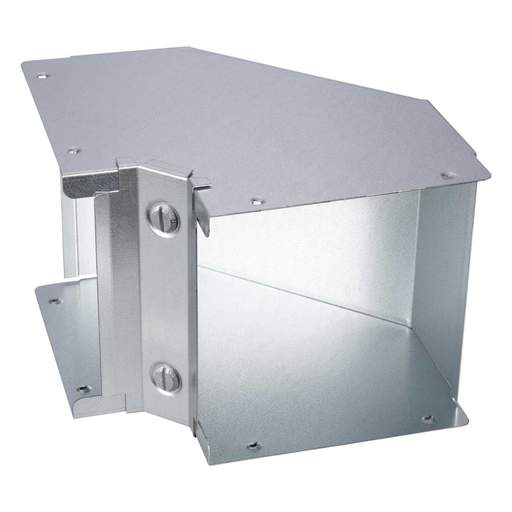 Unitrunk IP4X 150mm x 150mm 90° Gusset Inside Lid Bend for Trunking (Sold in 1's)