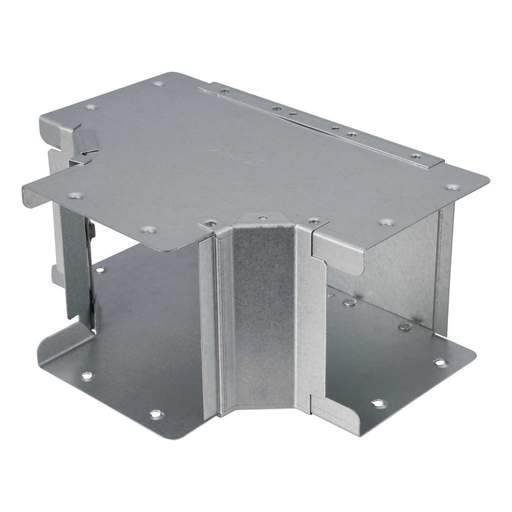 Unitrunk IP4X 100mm x 100mm Gusset Tee Inside Lid For Steel Trunking (Sold in 1's)