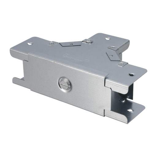 Unitrunk IP4X 50mm x 50mm Gusset Tee Outside Lid for Steel Trunking (Sold in 1's)