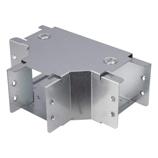 Unitrunk IP4X 75mm x 75mm Gusset Top Lid Tee for Trunking (Sold in 1's)