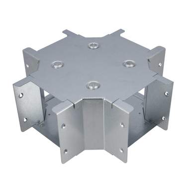 Unitrunk 100mm x 100mm Intersection Box for Galvanised Steel Cable ...