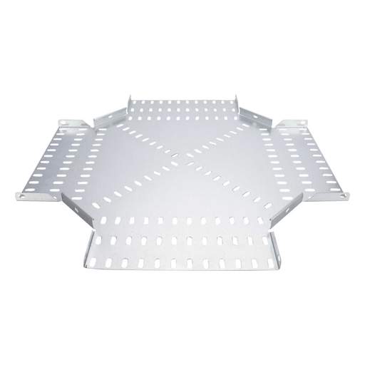 Unitrunk 300mm Medium Duty Flat 4 Way Equal Intersection for Cable Tray (Sold in 1's)
