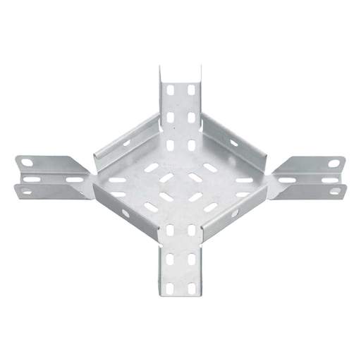 Unitrunk 50mm Medium Duty Flat 4 Way Equal Intersection for Cable Tray (Sold in 1's)