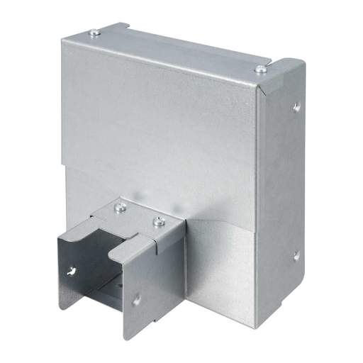 Unitrunk 150mm x 150mm to 50mm x 50mm Reducer for Quickfix Trunking (Sold in 1's)