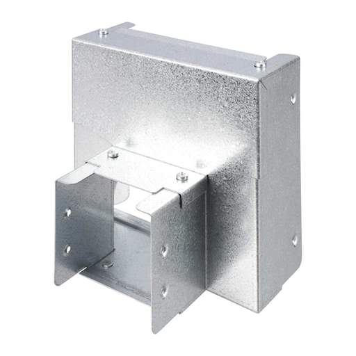 Unitrunk 150mm x 150mm to 75mm x 75mm Reducer for Quickfix Trunking (Sold in 1's)