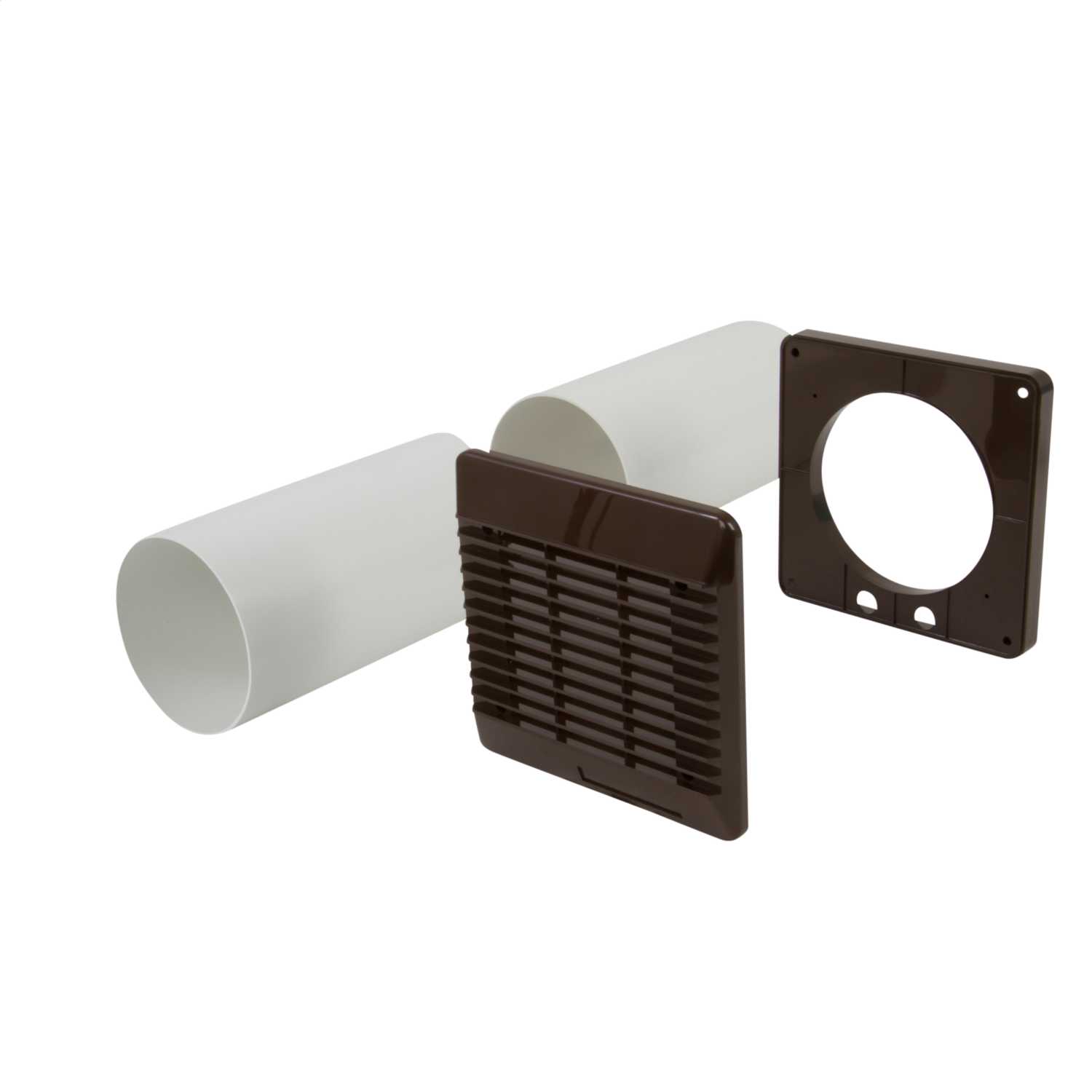 Vent Axia 100mm 4 Wall Fitting Kit Brown (254100) | CEF