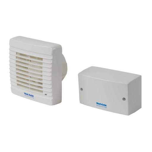 Vent Axia VA100SVL12 100mm 4" LV Bathroom Fan