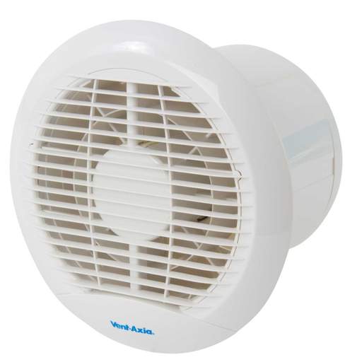 Vent Axia Eclipse 150XP 150mm 6" Kitchen Fan with Pullcord