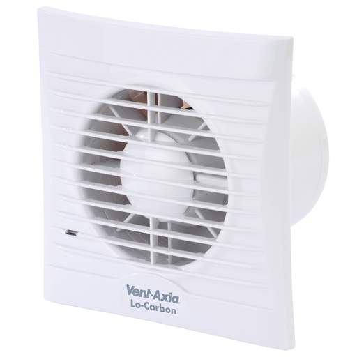 Vent Axia Silhouette 100B Lo Carbon 100mm 4" Bathroom Fan