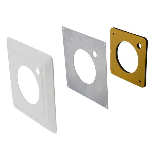 Vent Axia 150mm (6 Inch) to 100mm (4 Inch) diameter Adaptor White