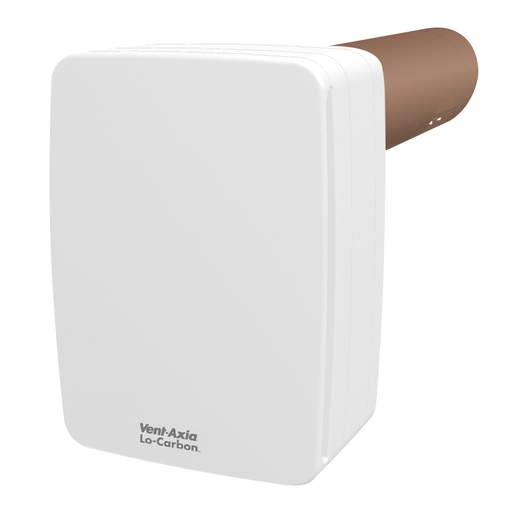 Vent Axia Single Room Heat Recovery Unit with Humidistat, Pullcord and Timer
