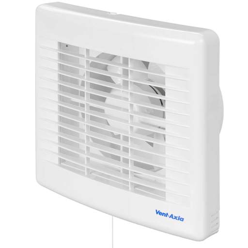 Vent Axia BAS150P 150mm 6" Kitchen Fan with Pullcord (436526) CEF