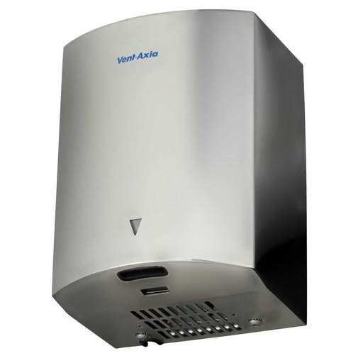 Vent Axia 1.6kW Tempest Automatic Hand Dryer Polished Steel