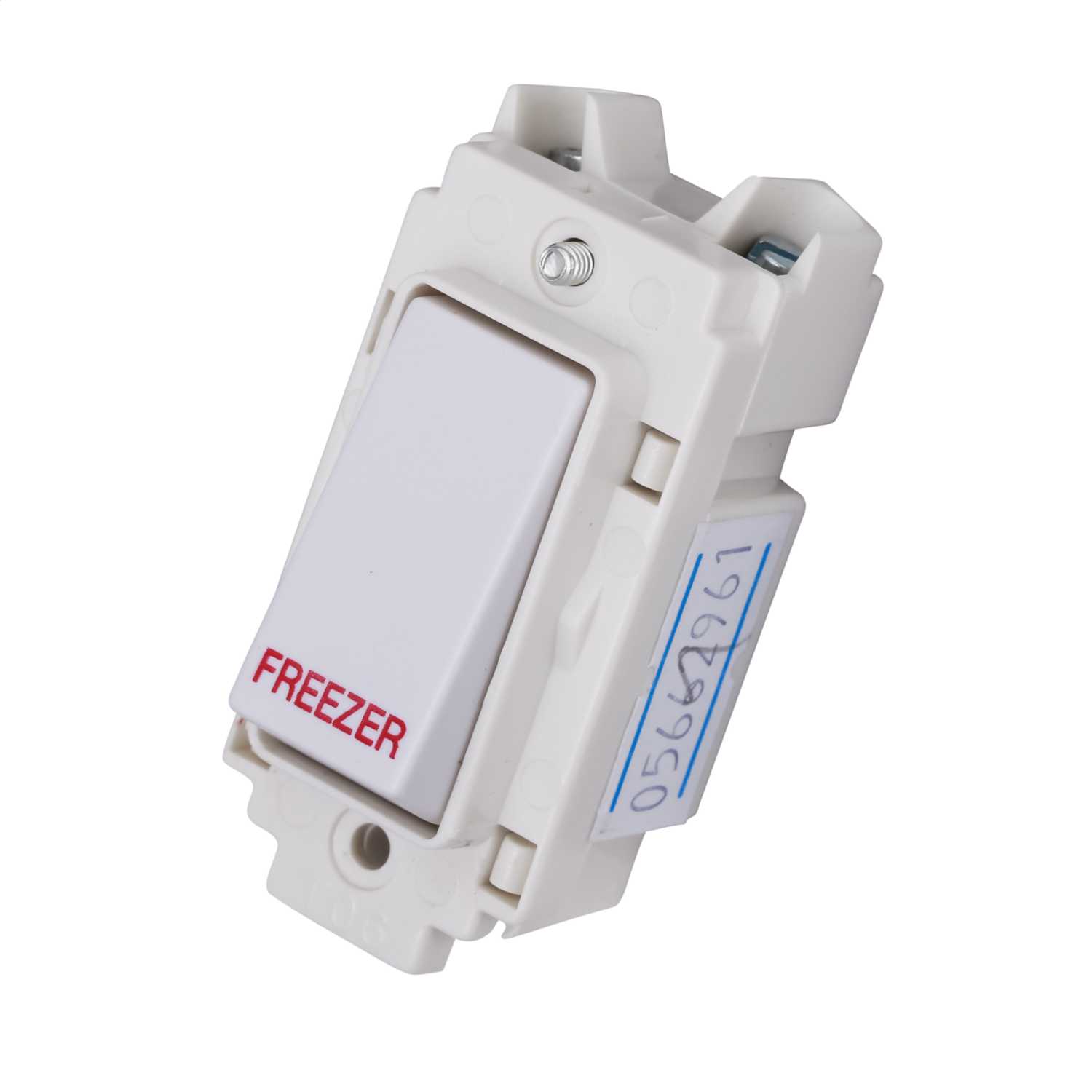 Volex 20A Double Pole Grid Switch marked Freezer (VG3460FZ) CEF