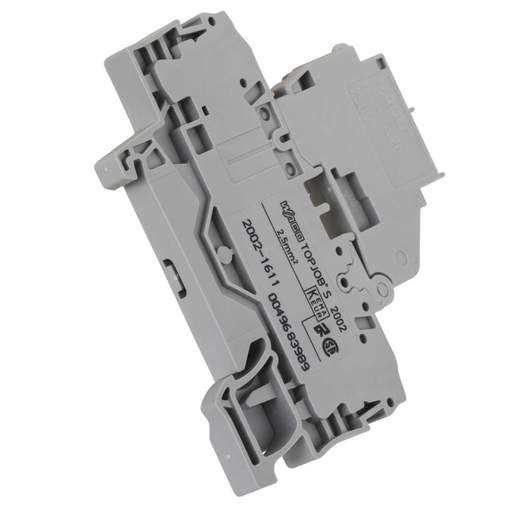 Wago 2.5mm 6A Max Fused Disconnect Terminal