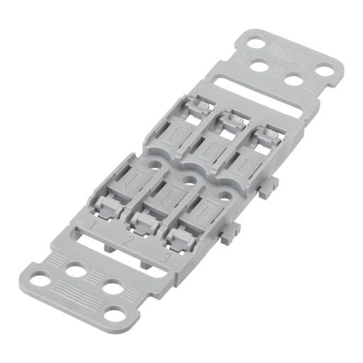Wago 3 Way Inline Mounting Carrier (Pack of 5)