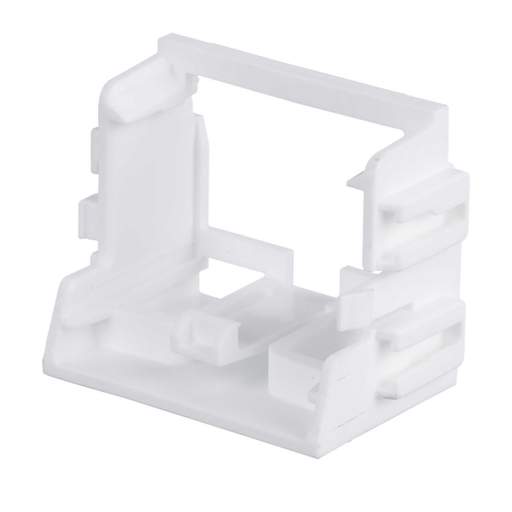 Wago Snap-in Mounting Carrier for 10 Way Connectors White (Sold in 1's)