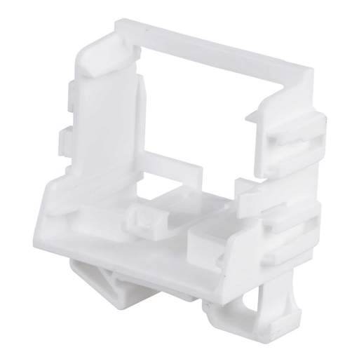 Wago 15mm Din Rail Mount for 10 Way Connectors White (Sold in 1's)