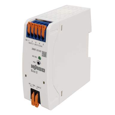 Wago 2.5A 24V DC Switch Mode Power Supply Unit (2687-2143) | CEF