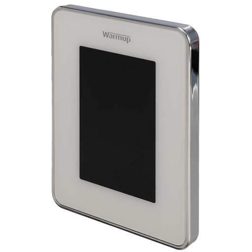 Warmup 6iE Wi-Fi Programmable Thermostat Bright Porcelain