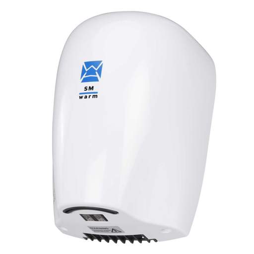 Warner Howard SM Warm 820W Ultra Low Energy Automatic Hand Dryer White