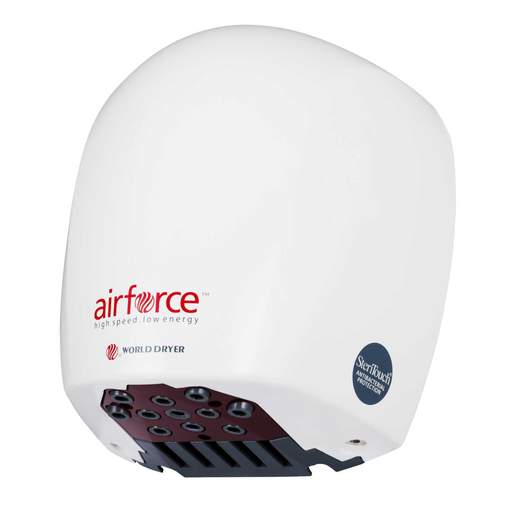 Warner Howard Airforce 1.1kW Hand Dryer White