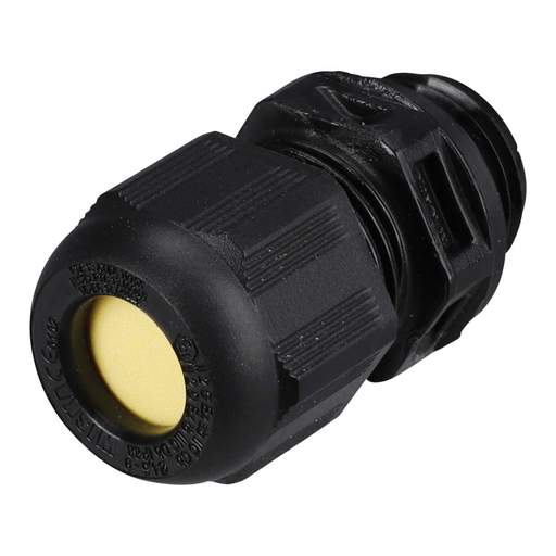 Wiska M16 Ex Cable Gland Only for Increased Safety with Short Thread Black