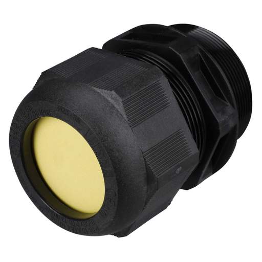 Wiska M50 Ex Cable Gland Only for Increased Safety with Long Thread Black