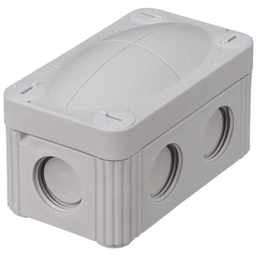 Wiska COMBI 206 85mm x 49mm x 51mm PVC Adaptable Box Grey IP66