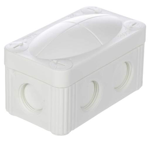 Wiska COMBI 206 85mm x 49mm x 51mm PVC Adaptable Box with Wago Connectors White IP67