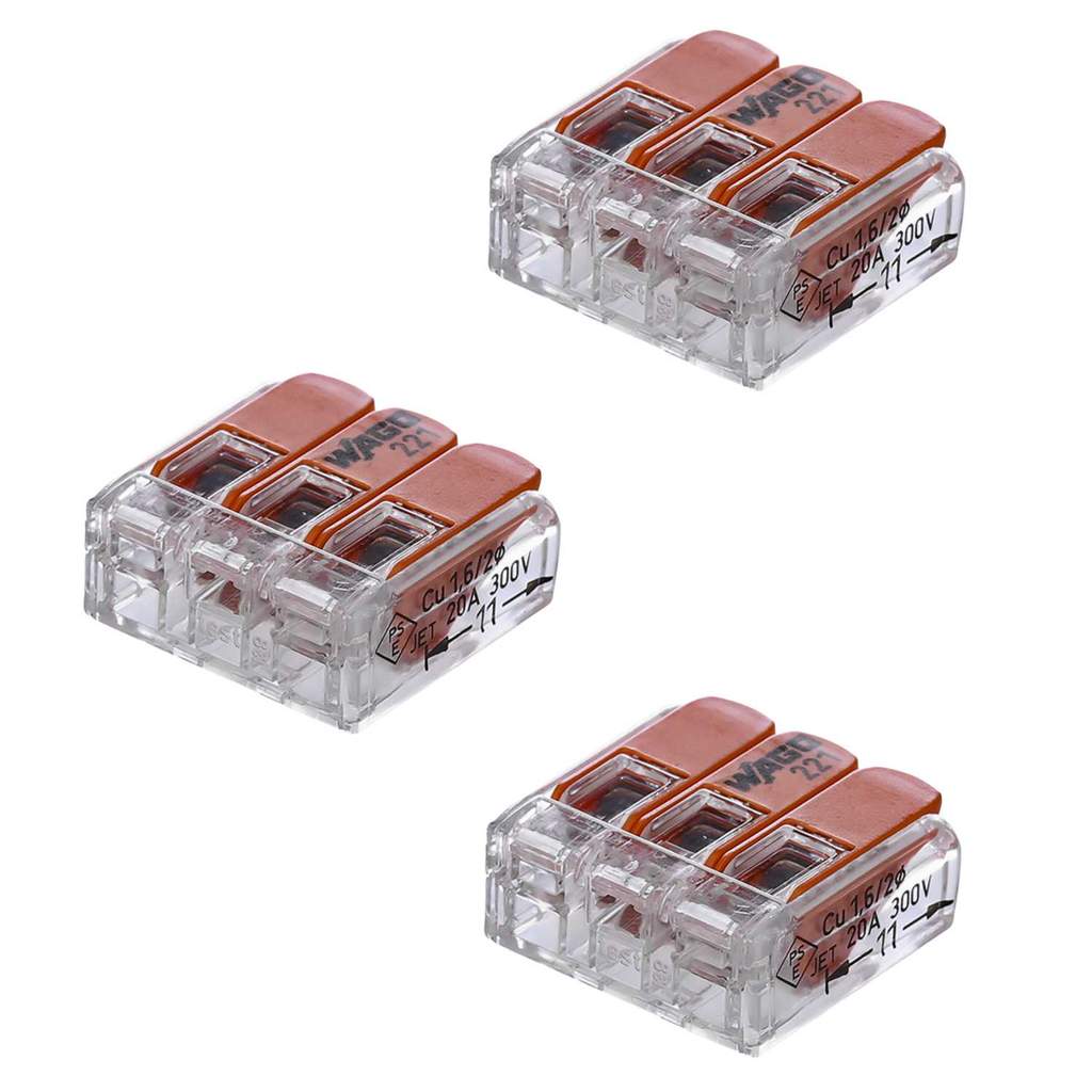 Wiska COMBI 206 85mm x 49mm x 51mm PVC Adaptable Box with Wago