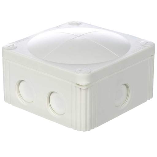 Wiska COMBI 607 110mm x 110mm x 66mm PVC Adaptable Box White IP66