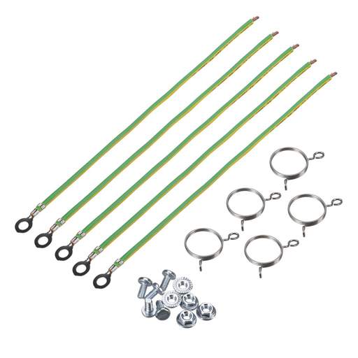 Wiska M20 Earthing Springs with Earth Leads and Screws (Pack of 5)