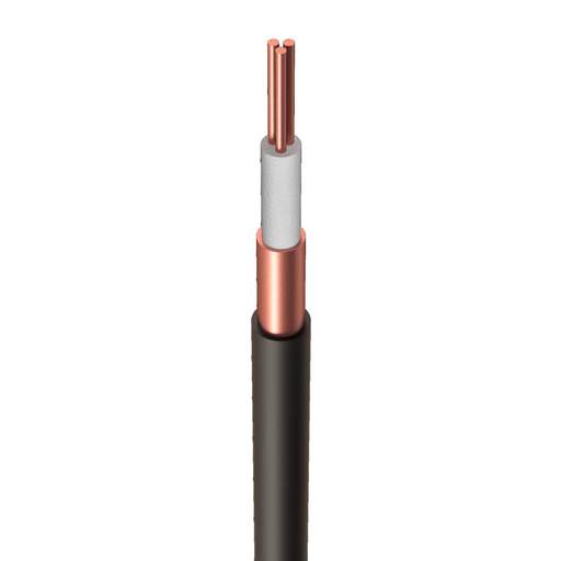 Wrexham 1.5mm² 3 Core LSF Mineral Insulated Cable Black 500V (100m Coil)