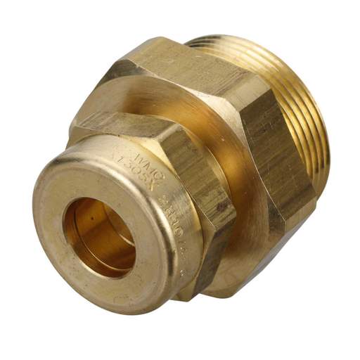 Wrexham 32mm Brass Gland for 2H10 Mineral Insulated Cable (Pack of 2)