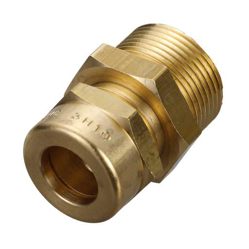 Wrexham 25mm Brass Gland for 3H10 Mineral Insulated Cable (Pack of 2)
