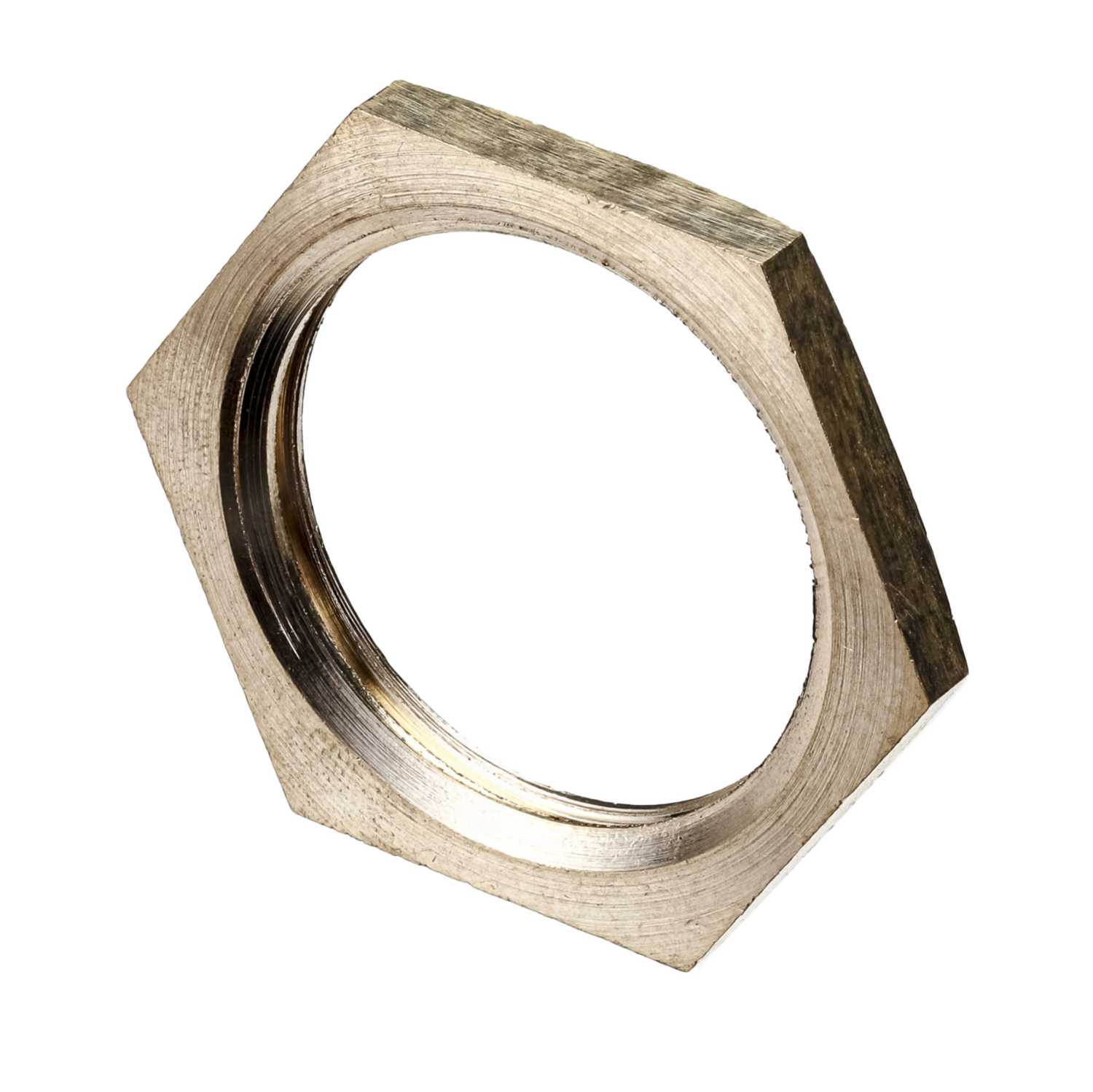 Wrexham 20mm Brass Locknuts (Pack of 10) (WRLM20) CEF