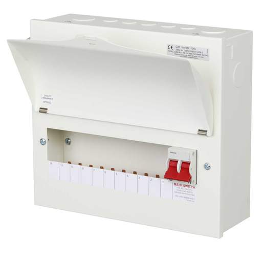 Wylex 11 Way 100A Isolator Incomer Metal Clad Consumer Unit
