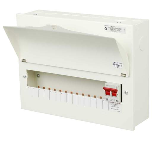 Wylex 14 Way 100A Isolator Incomer Metal Clad Consumer Unit